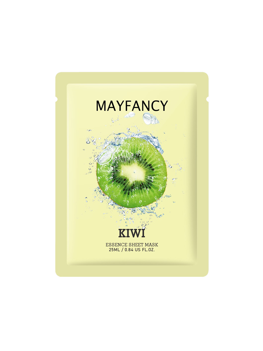 Mayfancy Natural Kiwi Fruit Serum Sheet Face Mask Facial 
